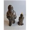 Image 2 : Resin Inuit Statues 8"/5"