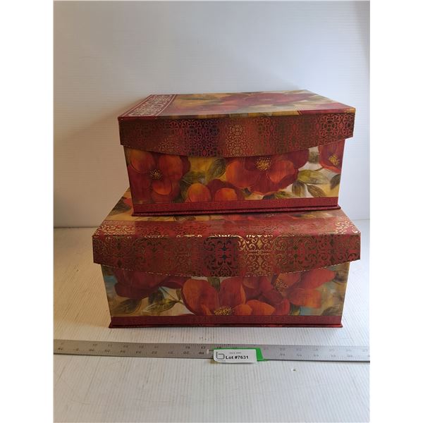 (2) Photo Boxes