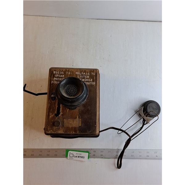 Western Electric Railway Telephone