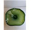 Image 3 : Green Decorative Glass Bowl "15"