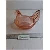 Image 1 : Glass Hen On A Nest (5 7/8")