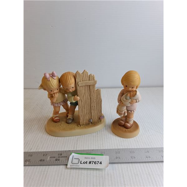 (2) "Memories Of Yesterday" Figurines