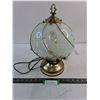 Image 1 : Vintage Metal/Ceramic Base Table Lamp - Tested - 13.5" Tall - Pickup Preferred