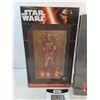 Image 2 : Star Wars Han Solo In Carbonite Light Up Novelty Desk Light - Powers On, As Is 19" x 11"