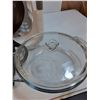 Image 3 : Laundry Basket, Cast Grill, Wok, Sautee Pan, Glass Cassrole Dish w/Lid - PICK UP