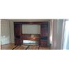 Image 2 : Solid Wood Bedroom Set-Armoire, Bedframe, Short Dresser with 2 Mirrors