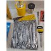 Image 4 : Ratchet Wrench, Hex Key Set, 18" Extension, Flare Nut Wrenches, Searchlight - As Is