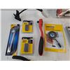 Image 2 : Dual Head Tire Chuck, Ice Scraper, Titan Pliers, Snap Ring Assortment, Ceramic Magnets, Misc