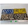 Image 1 : (4) Alberta License Plates