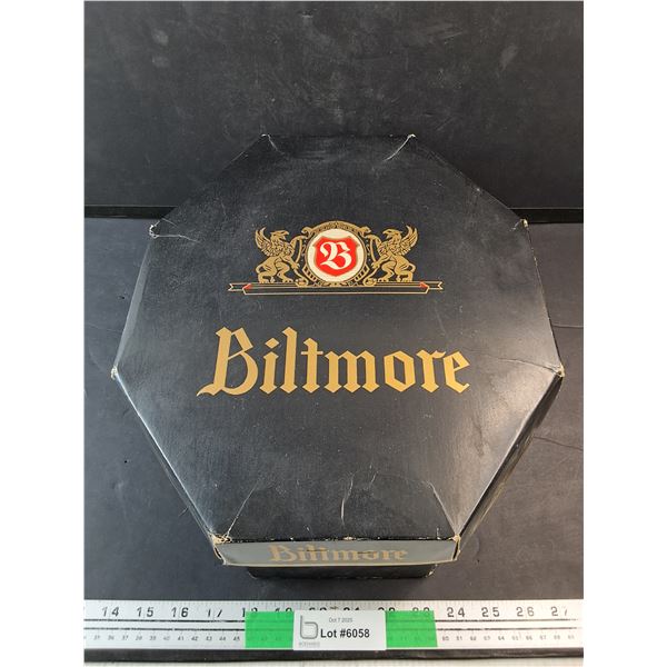 Vintage Biltmore Hat Box - Empty