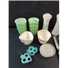 Image 2 : Tupperware Cups, Salt & Pepper Shakers, Molds, Egg Timer