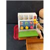 Image 2 : Fisher Price Cash Register, Doll, Ruals Tractor Service Trailer