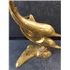 Image 3 : Brass Desk Dolphins Decoration
