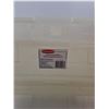 Image 2 : (3) Rubbermaid Underbed Storage Totes - 32x15x6" - PICK UP ONLY