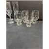 Image 2 : (3) Sets of Cocktail/Wine Glasses