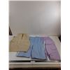 Image 1 : XS Ruby Moon Zip-Vest, XS Pale Blue Sport Pants, Large/Tall Lavender Sport Pants