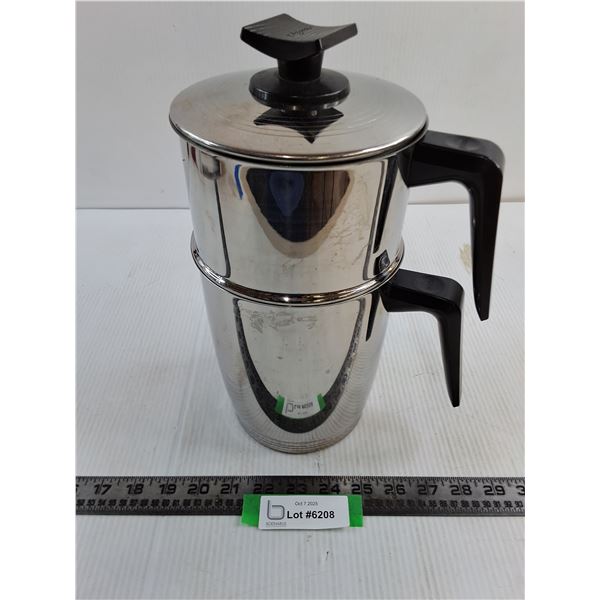 Rena Ware Stainless Steel 8-Cup Coffee Maker