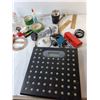 Image 2 : Electric Scale- As Is, Painter's Tape, Bulb Socket, Misc.