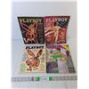 Image 1 : (4) Playboy Magazines- 1976