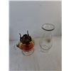 Image 2 : Glass No. 1 Kerosene Lamp 12" & Liquid Paraffin, Cannot Ship