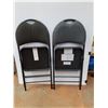 Image 3 : *(2) Metal Folding Cushioned Chairs, Cannot Ship