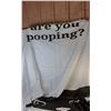 Image 3 : Wrangler Wallet, Wooden Storage Box, 'Are you Pooping?' Shower Curtain