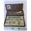 Image 1 : (3) Country Decor Signs Up to 14.5" x 8.9"