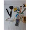 Image 3 : Safety Glasses, Rubber Hammer, Bit Set, Misc.
