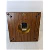 Image 2 : Wooden Wall Clock 11.75", As Is