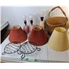 Image 1 : (3) Lamps- Power On, (2) Baskets, (2) Hot Plates - PICK UP ONLY