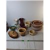 Image 1 : Mostly Ceramic Lot- Vases, Flower Pots, Storage Container