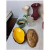 Image 3 : Mostly Ceramic Lot- Vases, Flower Pots, Storage Container