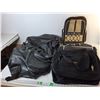 Image 1 : (5) Bags- Duffel Bags, Backpack. Two Broken Zippers - PICK UP