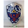 Image 1 : Legend of Zelda Shield 24.5" x 17.5", Pickup Only