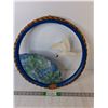 Image 1 : World Peace Circular Wall Art 18"
