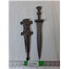 Image 1 : 15" Dagger with Metal Sheath