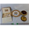 Image 1 : Decorative Canada Centennial Plate, Cigar Box, Seashells, Misc.