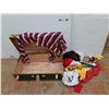 Image 1 : *Wooden Storage Trunk & Dress Up Clothes- PICK UP ONLY