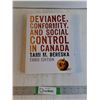 Image 1 : Deviance, Conformity, And Social Control In Canada Book