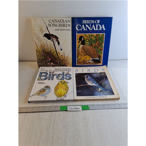 (4) Books about Birds