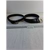 Image 1 : (2) 36" Mens Real Leather Belts
