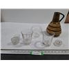 Image 1 : Germany Decorative Pitcher, Assorted Glassware