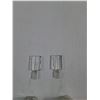 Image 2 : (2) Small Glass Vinaigrette Bottles