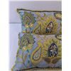Image 2 : (2) Pillows 22" x 12"