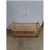 Image 1 : *Wooden Shoe Rack 28" x 12" x 16", Cannot Ship