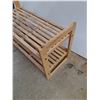 Image 2 : *Wooden Shoe Rack 28" x 12" x 16", Cannot Ship