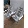 Image 2 : *(2) Folding Chairs 34" x 24" x 24" - PICK UP ONLY