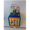 Image 1 : Kids' Wooden Activity Cube-As Is 23" Tall - PICK UP ONLY