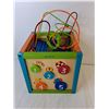 Image 2 : Kids' Wooden Activity Cube-As Is 23" Tall - PICK UP ONLY