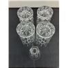 Image 2 : Set of 4 Tall Glasses, 1 Short Glass